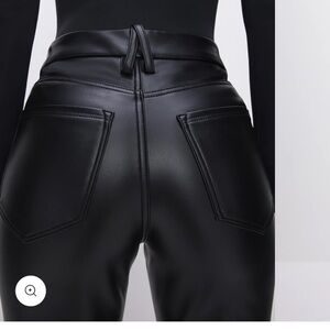 Good American Leather Pants